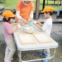 給食の様子