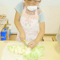 給食の様子